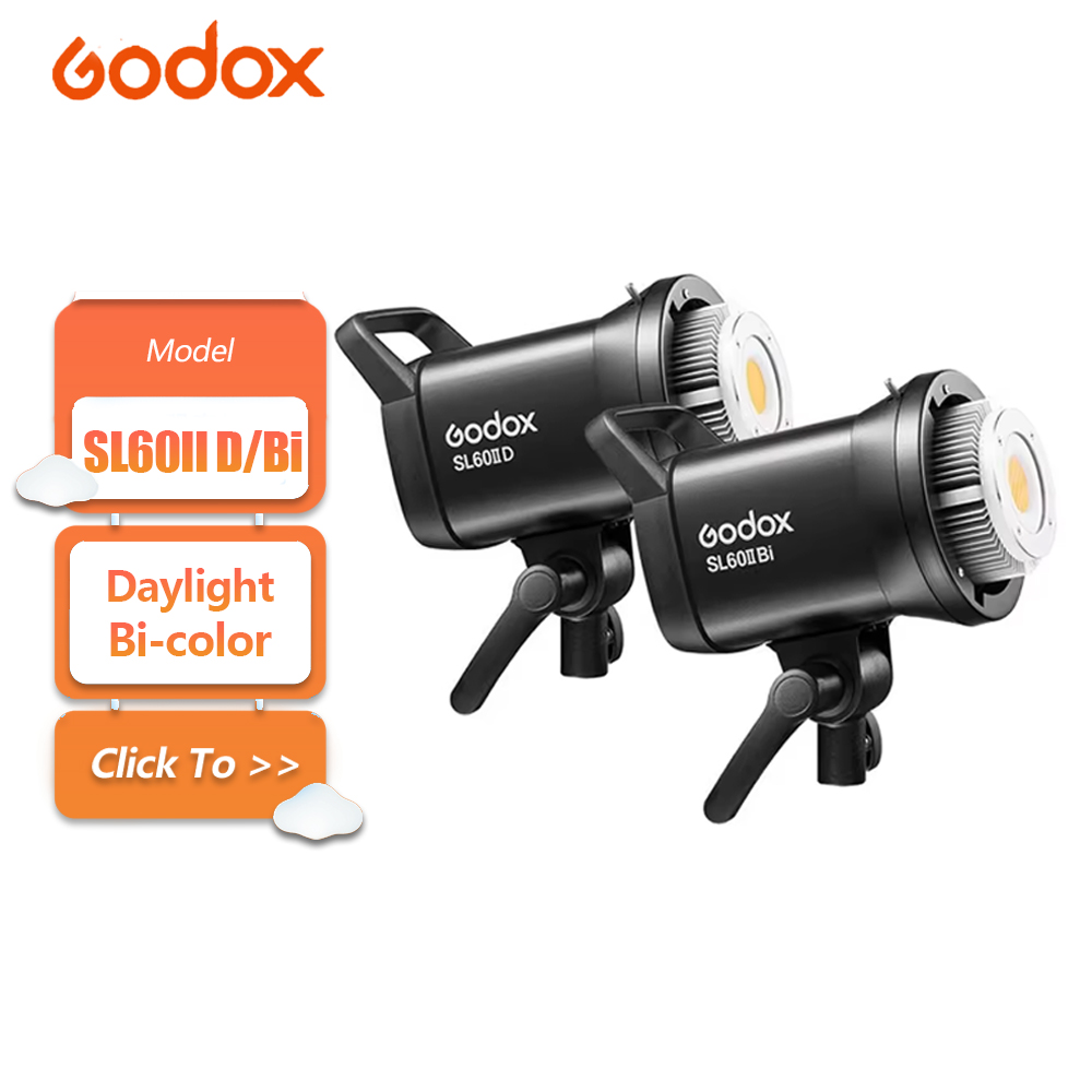 Photography Lighting Godox - Godox SL60IID SL60IIBi 75W Daylight Bi-color