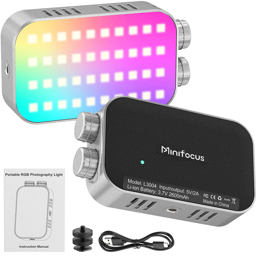 Photography Lighting With Umbrella - Pocket Tofu RGB Fill Light Portable