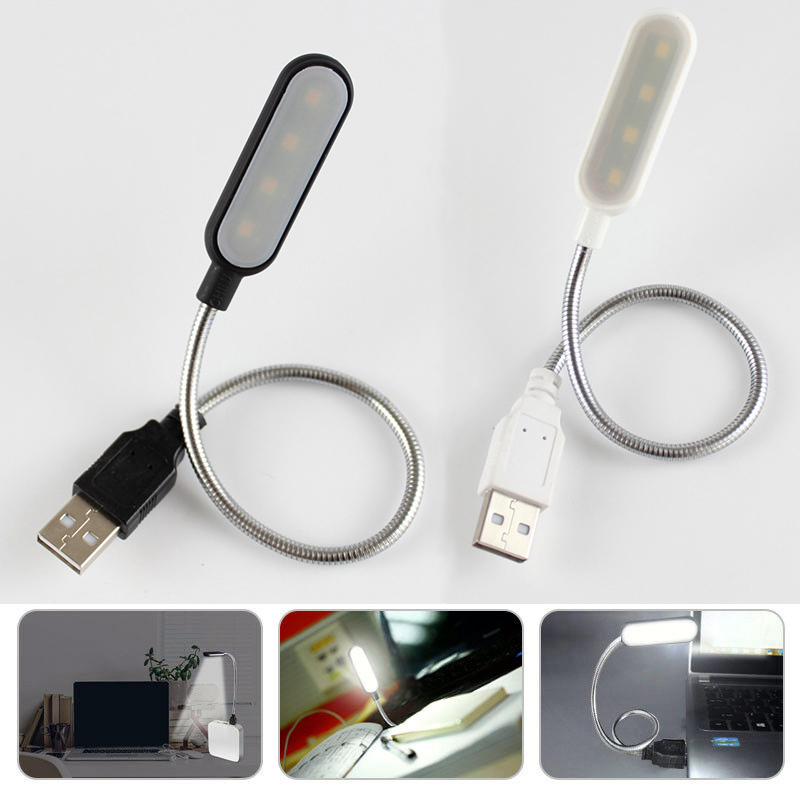 Mini 4 LED Book Lamp Portable  - Photography Lighting Book ulasan dan harga