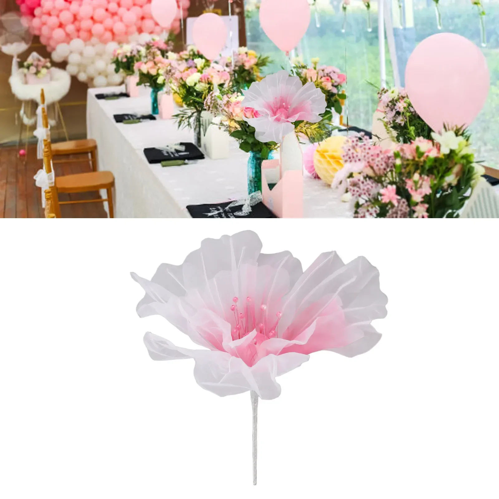 Gauze Flower 19.7in Diameter S - Photography Artificial Lighting ulasan dan harga