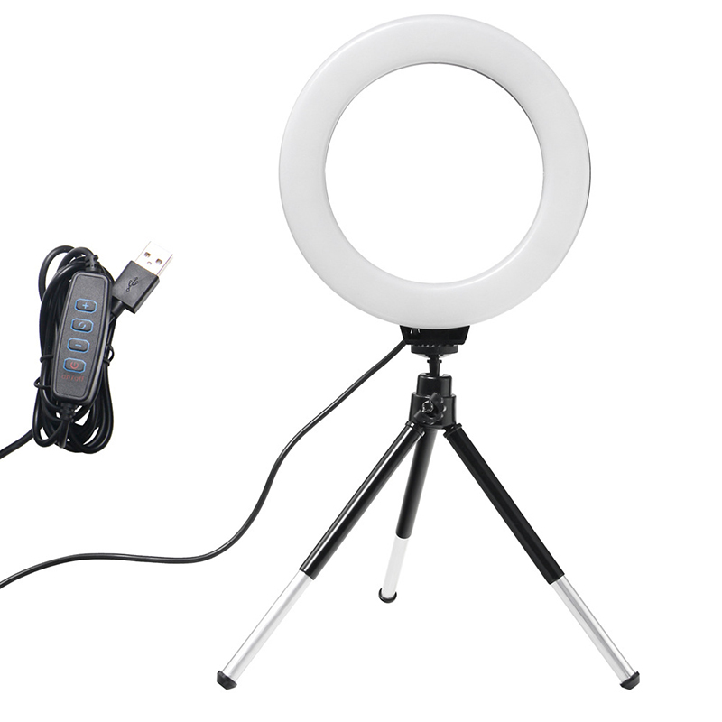 6inch Ring Light with Tripod L - Photography Lighting With Umbrella ulasan dan harga