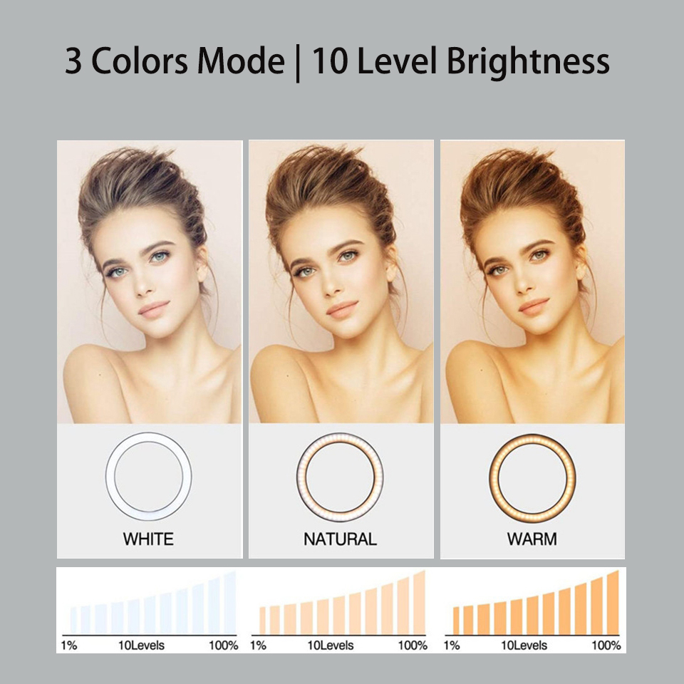 6inch Ring Light with Tripod L - Photography Lighting With Umbrella ulasan dan harga