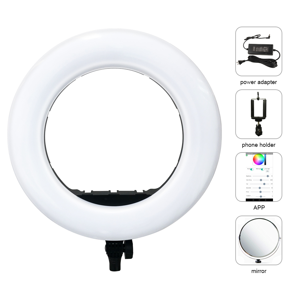 Yidoblo QS-480DII Bluetooth AP - Led Ring Light 18 ulasan dan harga