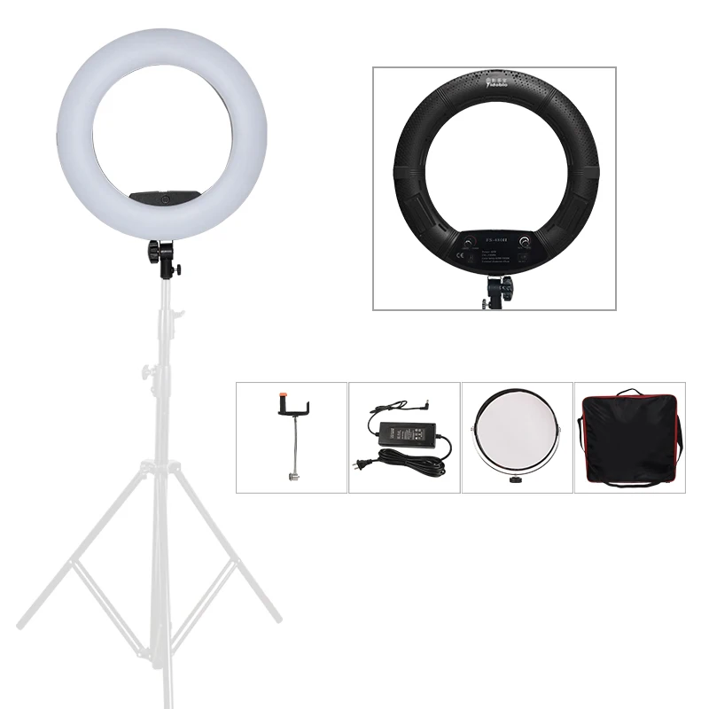 Yidoblo Black FS-480II Camera  - Led Ring Light 18 ulasan dan harga