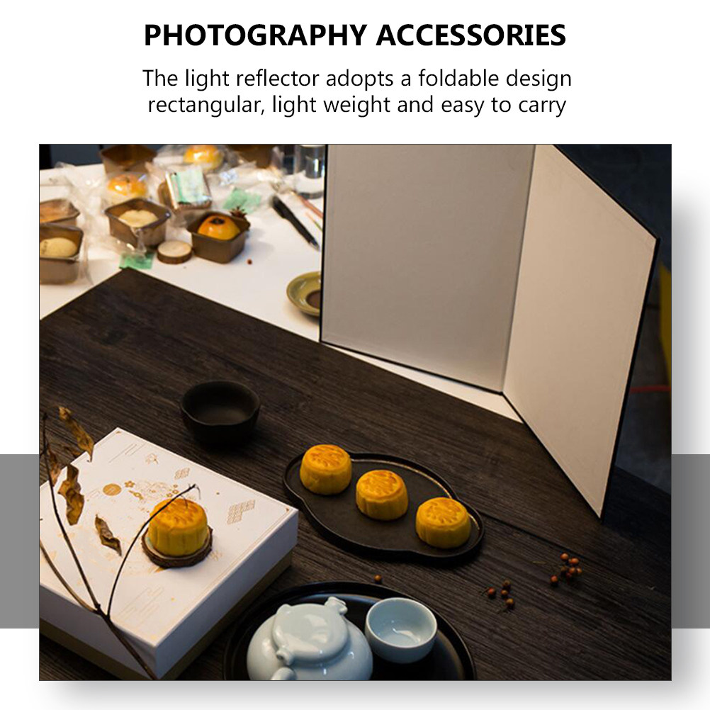 2Pcs Photography Reflector Fol - Photography Lighting For Food ulasan dan harga