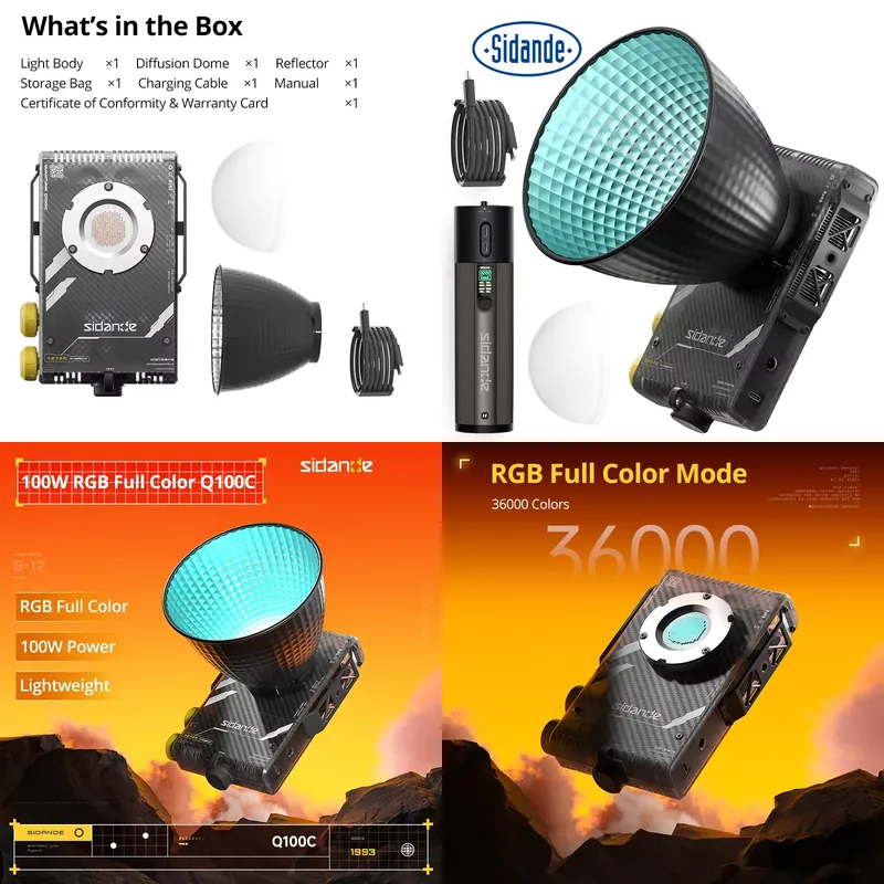 Brand For Sidande Q100C Q100Li - Photography And Lighting ulasan dan harga