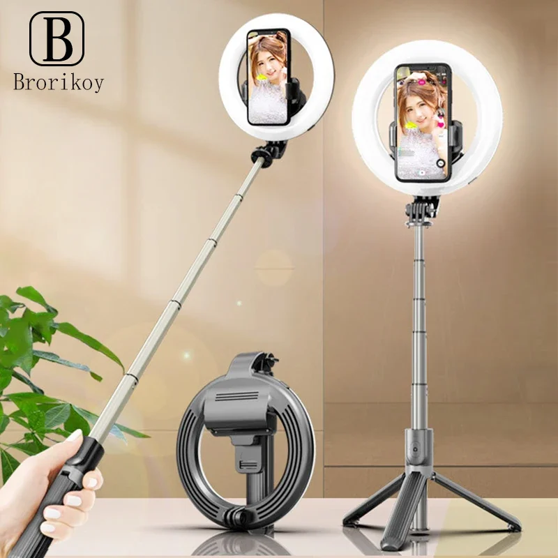 4 In 1 Wireless Bluetooth Self - Photography Lighting Wireless ulasan dan harga
