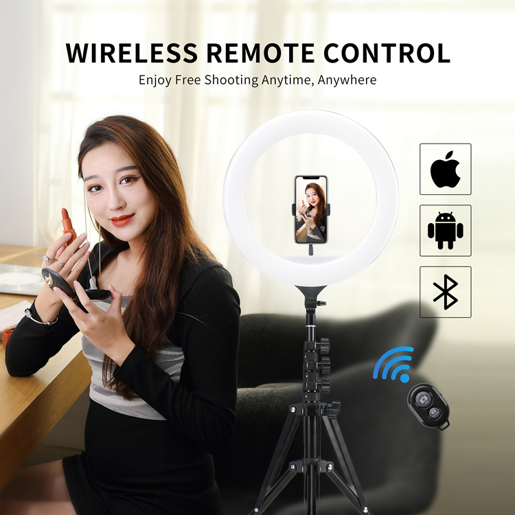 18-Inch LED Selfie Fill Ring M - Led Ring Light 18 ulasan dan harga