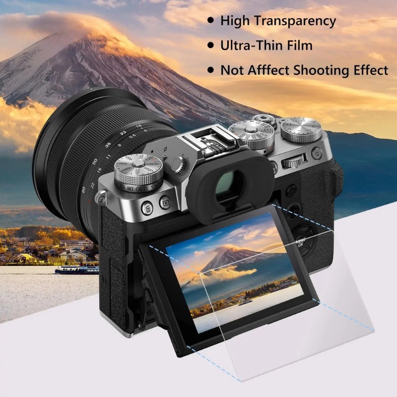 3pcs Tempered Glass Film for F - Fujifilm Camera X-T5 ulasan dan harga