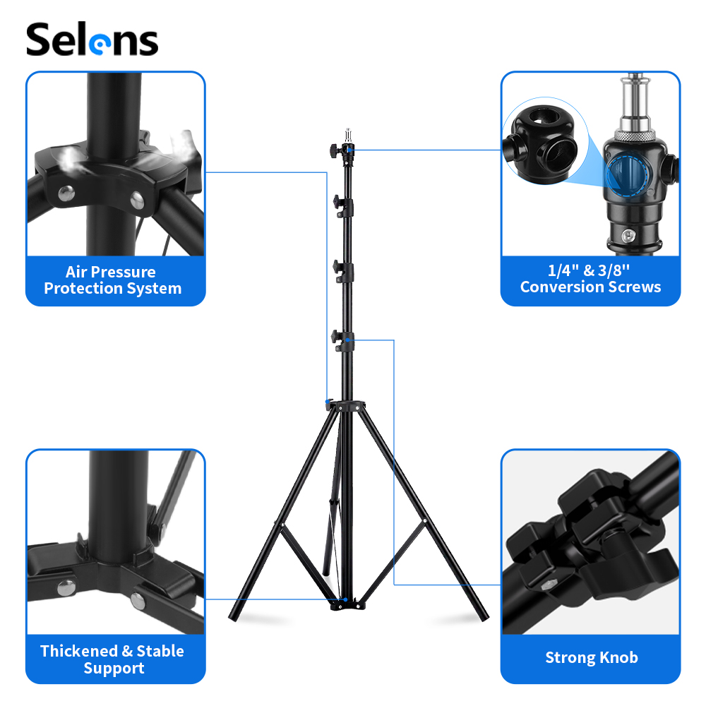 Selens 2.2~3.95m Air-Cushion L - Photography Lighting For Products ulasan dan harga