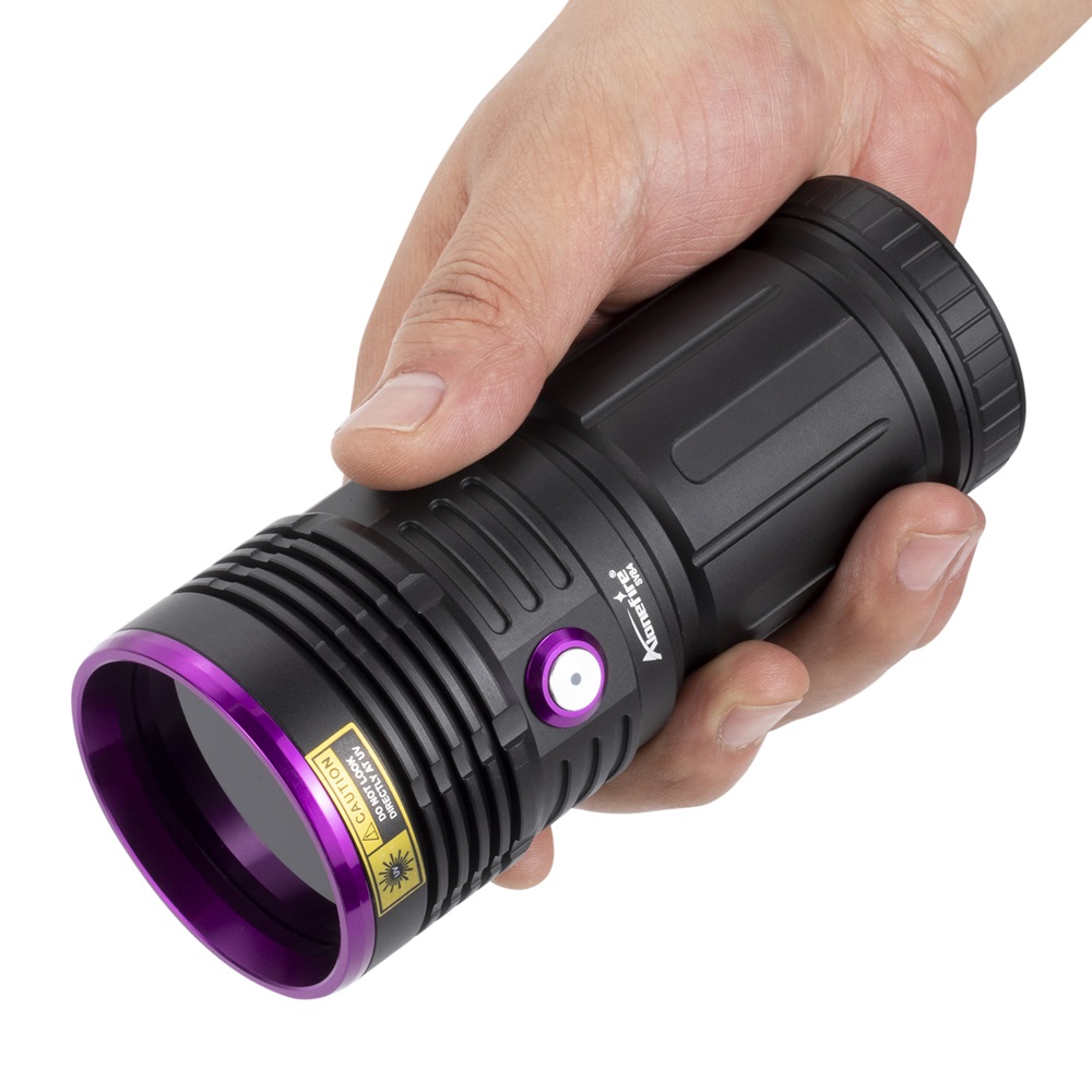 80W 365nm UV Flashlight Ultrav - Photography Lighting For Food ulasan dan harga