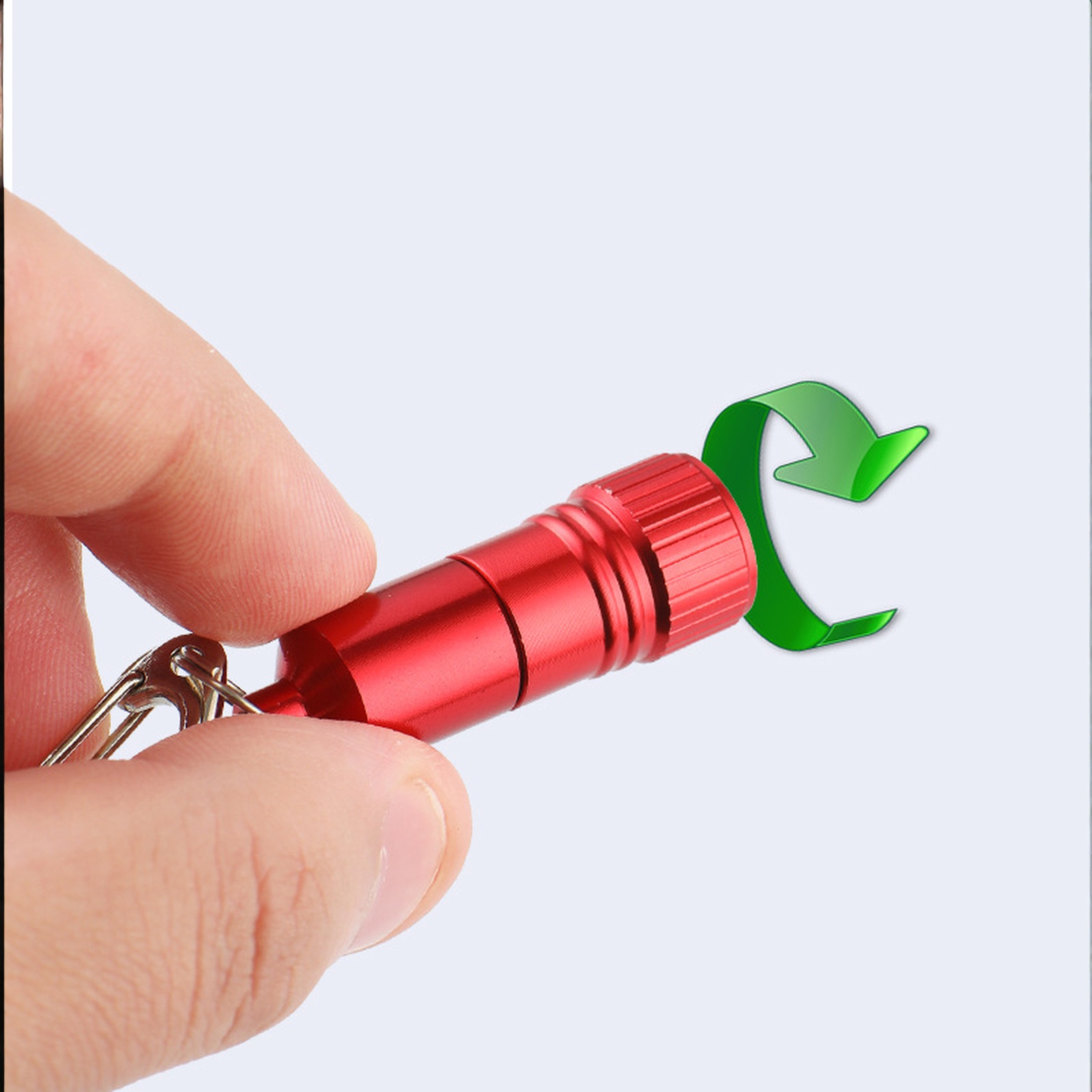  Mini Flashlight Keychain Rin - Led Ring Light 18 ulasan dan harga