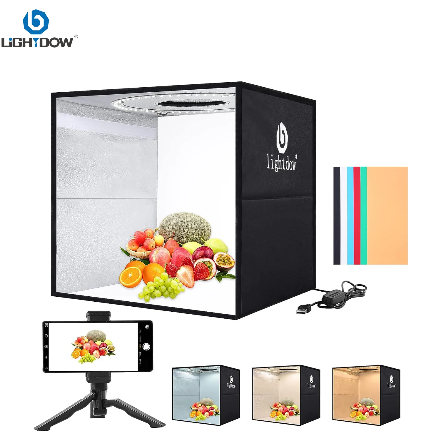 Lightdow Photo Studio Light Bo - Photography Lighting For Products ulasan dan harga