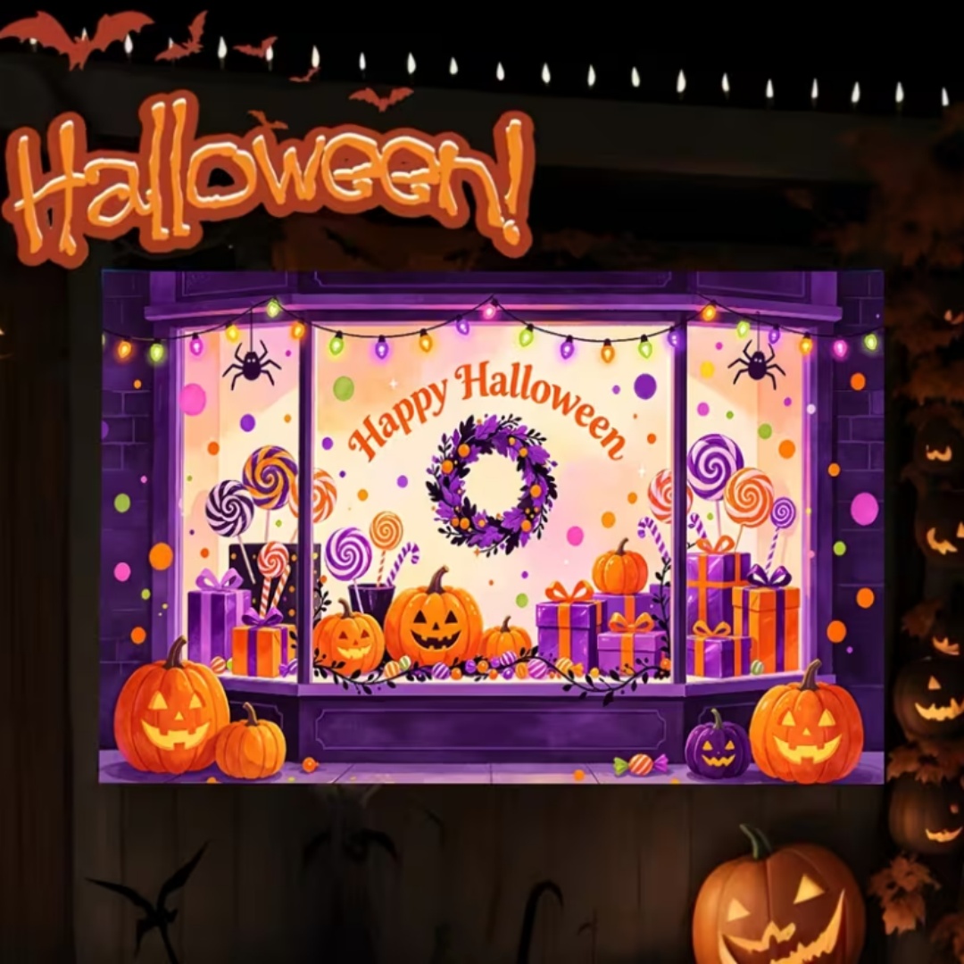 Purple Halloween Shop Theme Pa - Photography Lighting For Food ulasan dan harga