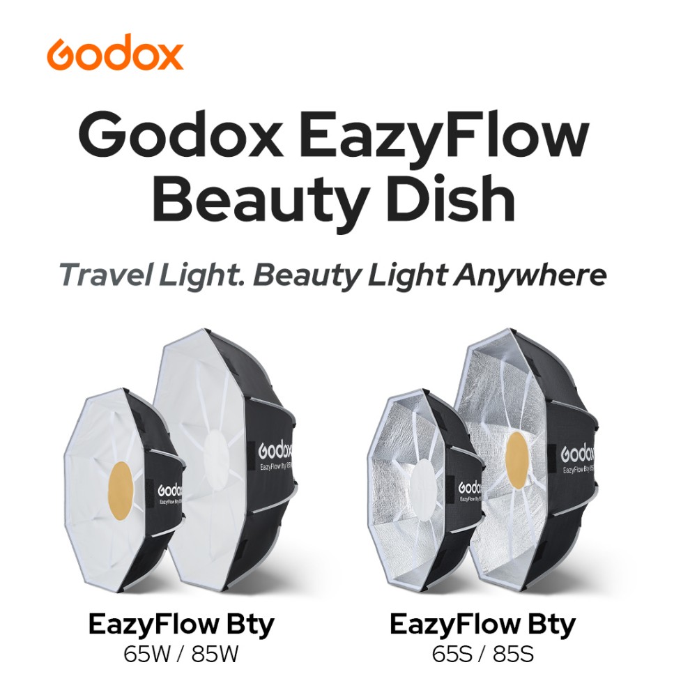 Godox EazyFlow Bty 65S/85S Col - Photography Lighting Beauty Dish ulasan dan harga