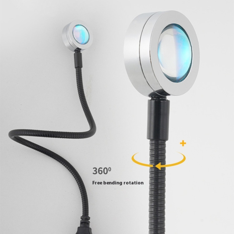 Projection Lamp USB Sunset Rai - Photography Lighting Wall ulasan dan harga