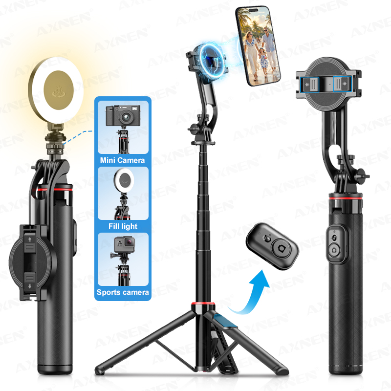 AXNEN C20 Magnetic Selfie Stic - Photography Lighting With Umbrella ulasan dan harga