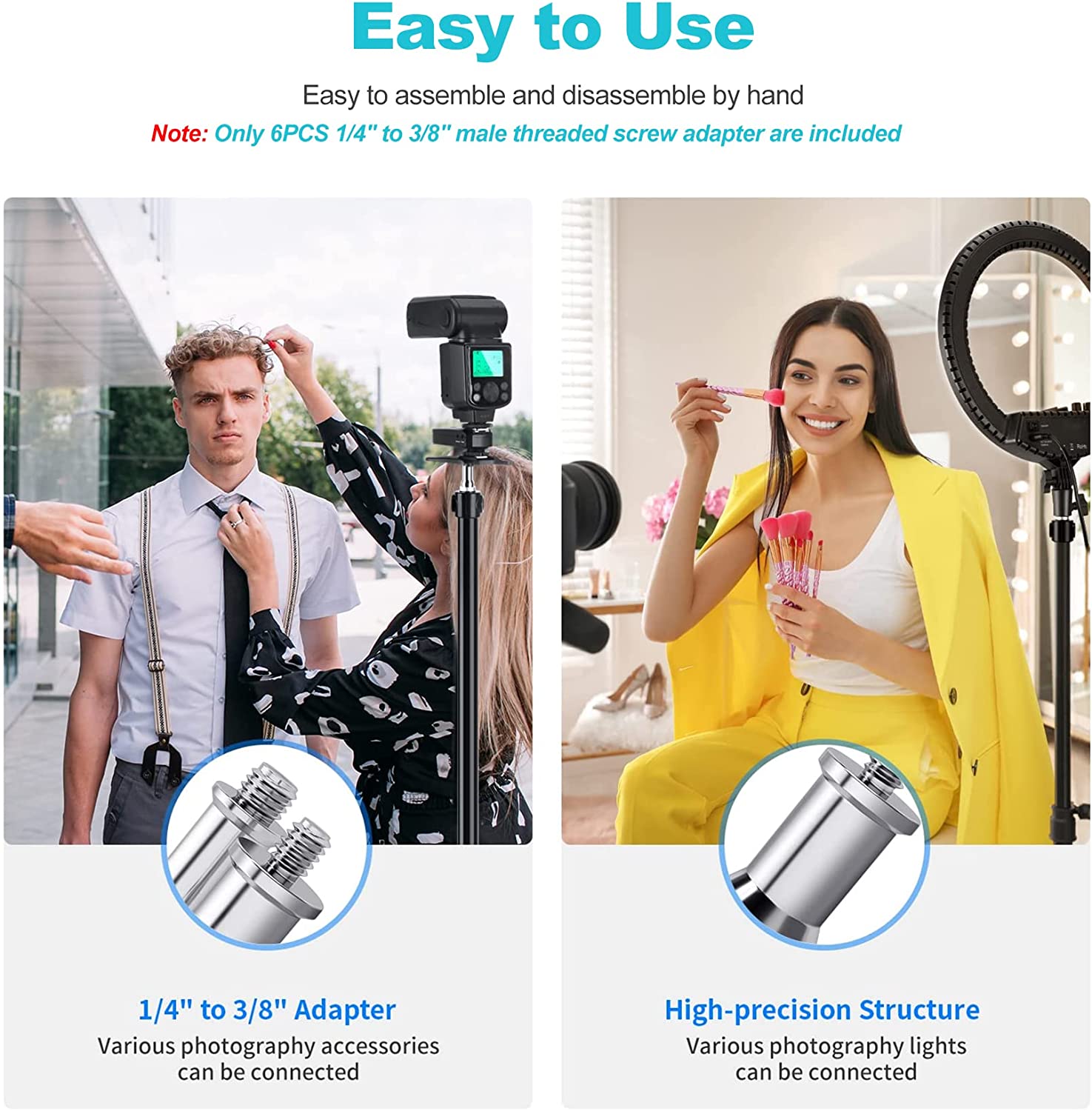 Selens Standard 3/8 to 1/4 Ada - Photography Lighting Tools ulasan dan harga