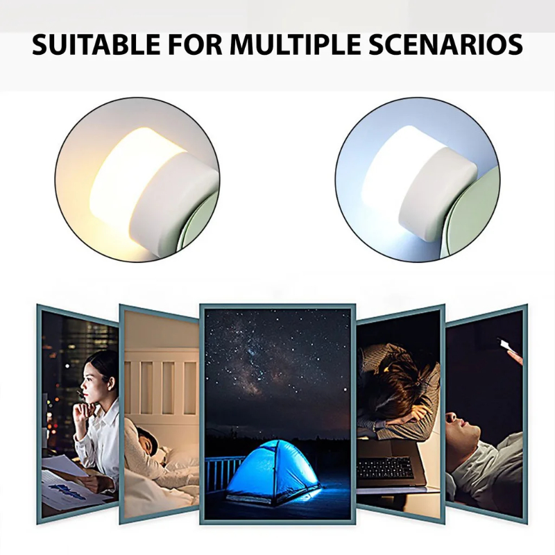 Mini USB Night Light Warm Whit - Photography Lighting Book ulasan dan harga