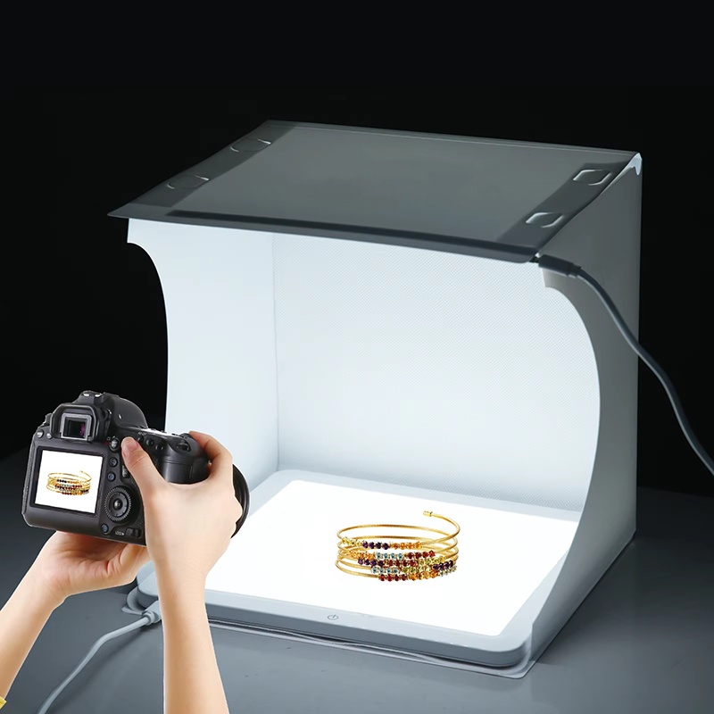 20cm Portable Photobox Photogr - Photography Lighting Tool ulasan dan harga