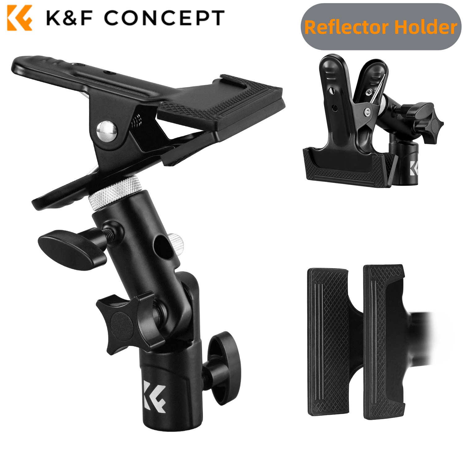 K&F CONCEPT Reflector Clip Hol - Reflector Arm Clamp ulasan dan harga