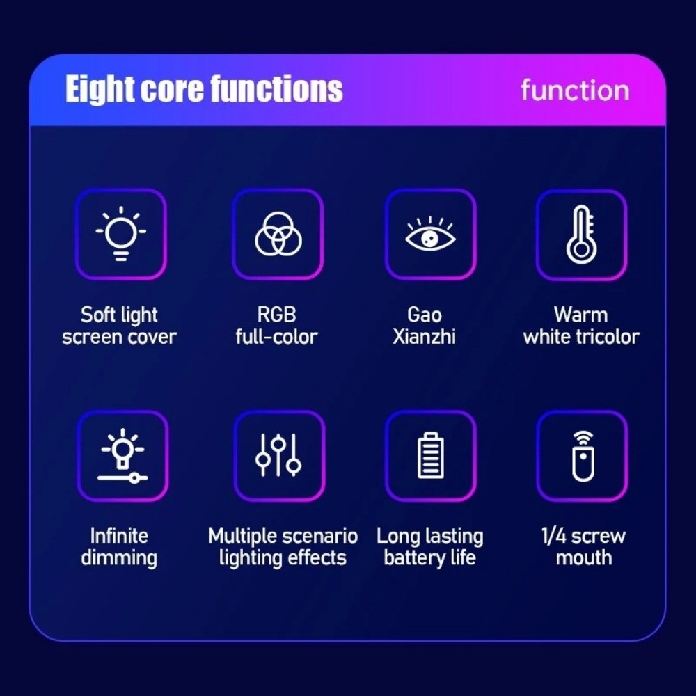Handheld LED RGB Light Stick C - Photography Lighting For Studio ulasan dan harga