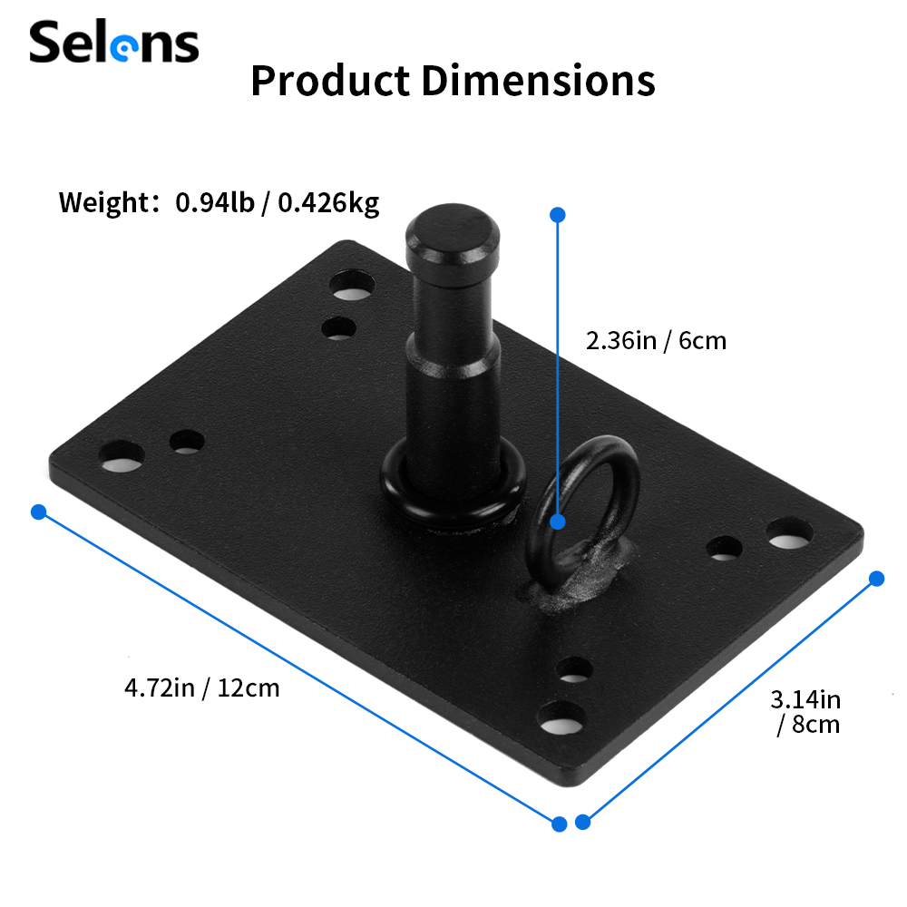 Selens 6cm Adjustable Wall Mou - Photography Lighting Wall ulasan dan harga