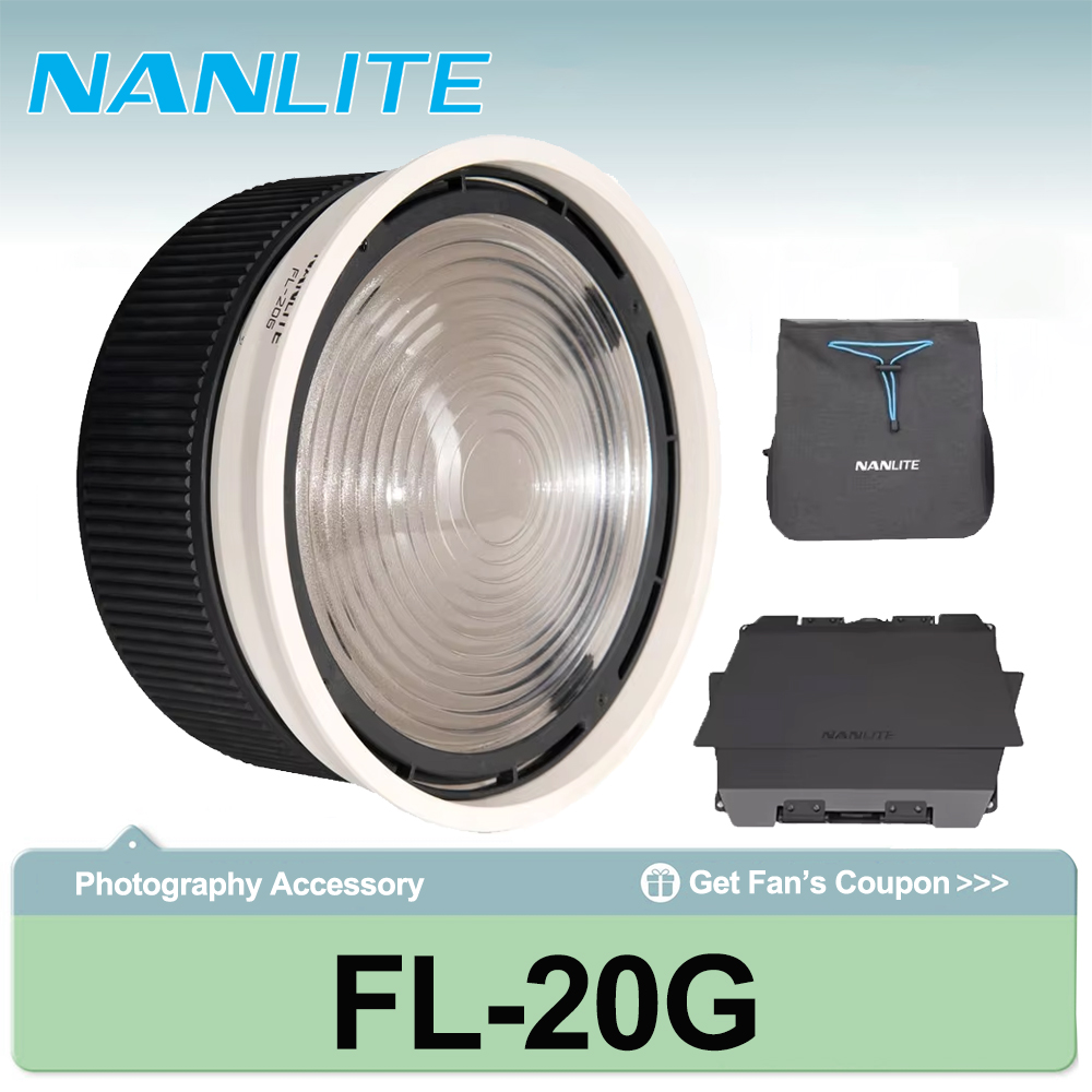 Nanlite FL-20G Fresnel Lens Bo - Photography Lighting Tools ulasan dan harga