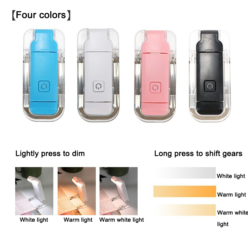 USB Rechargeable LED Book Ligh - Photography Lighting Book ulasan dan harga