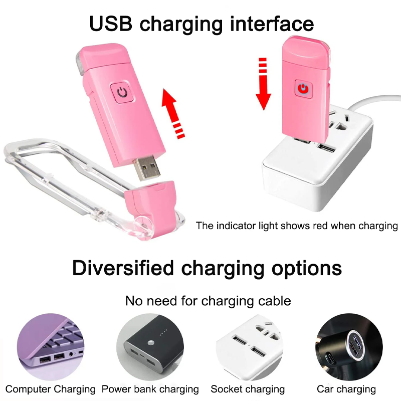 USB Rechargeable LED Book Ligh - Photography Lighting Book ulasan dan harga