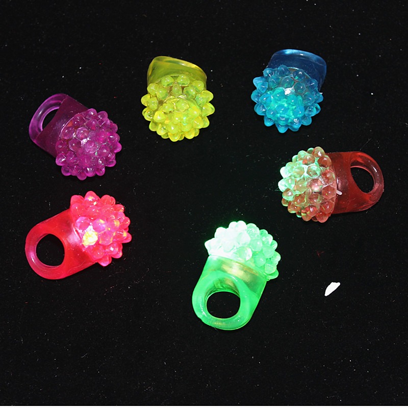 LED Light Up Ring Bumpy Rings  - Led Ring Light 18 ulasan dan harga