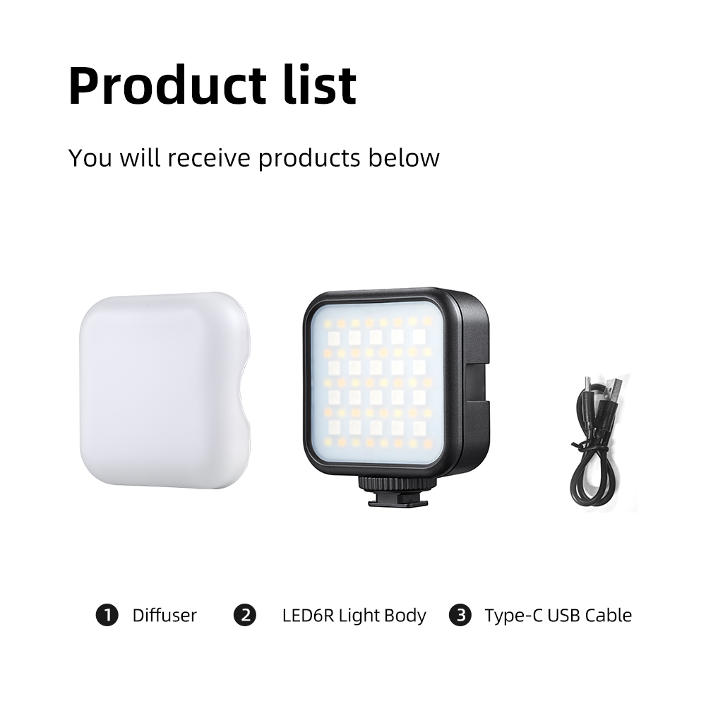 GODOX LED6R LED6Bi RGB/Bi-colo - Photography Lighting Godox ulasan dan harga