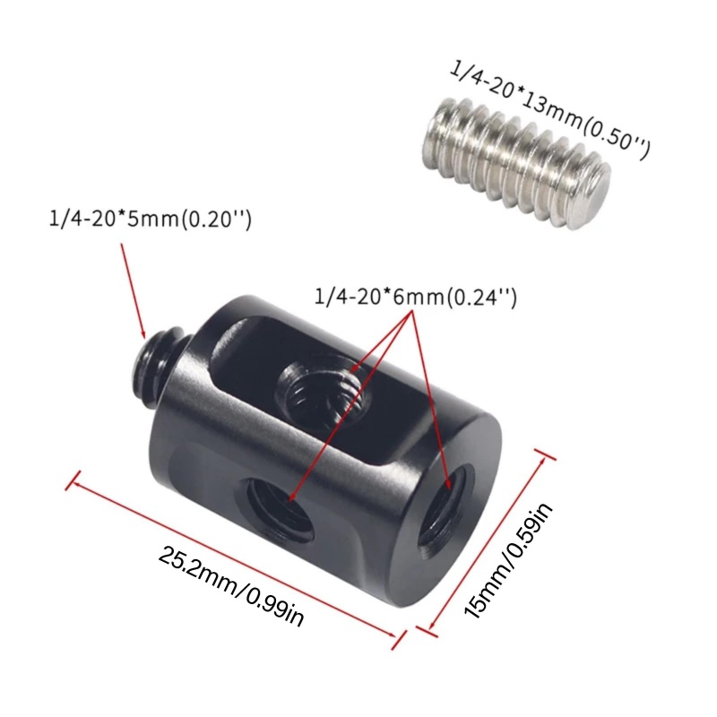 Aluminum 1/4 Screw Tube Rod Co - Photography Lighting Tool ulasan dan harga
