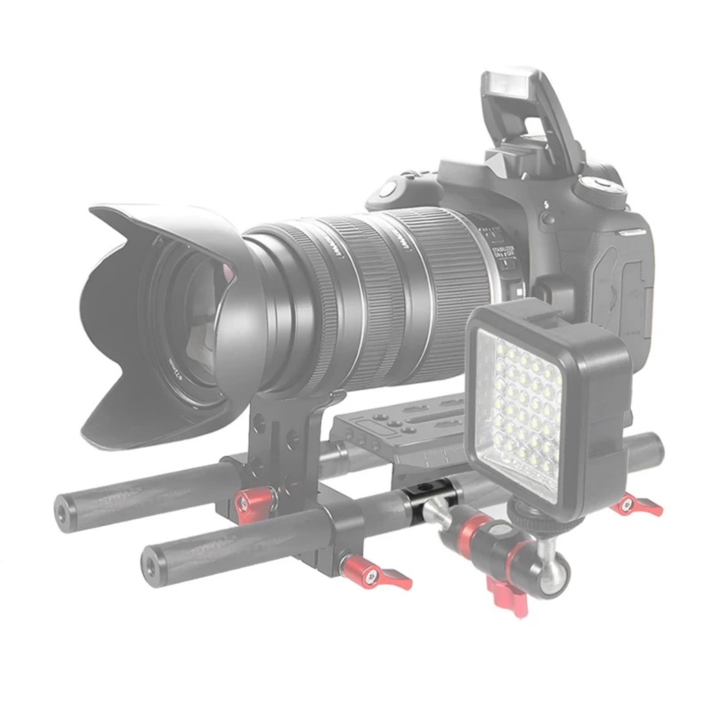 Aluminum 1/4 Screw Tube Rod Co - Photography Lighting Tool ulasan dan harga