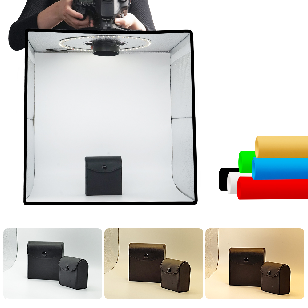 Lightdow Dimmable Photo Box LE - Photography Lighting For Products ulasan dan harga