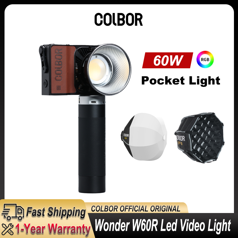 Colbor Wonder W60 RGB LED Vide - Photography Lighting Wireless ulasan dan harga