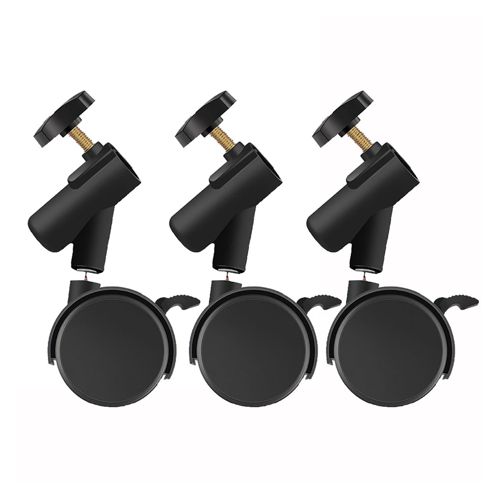 3pcs/set Flexible  Casters Whe - Photography Lighting Tool ulasan dan harga