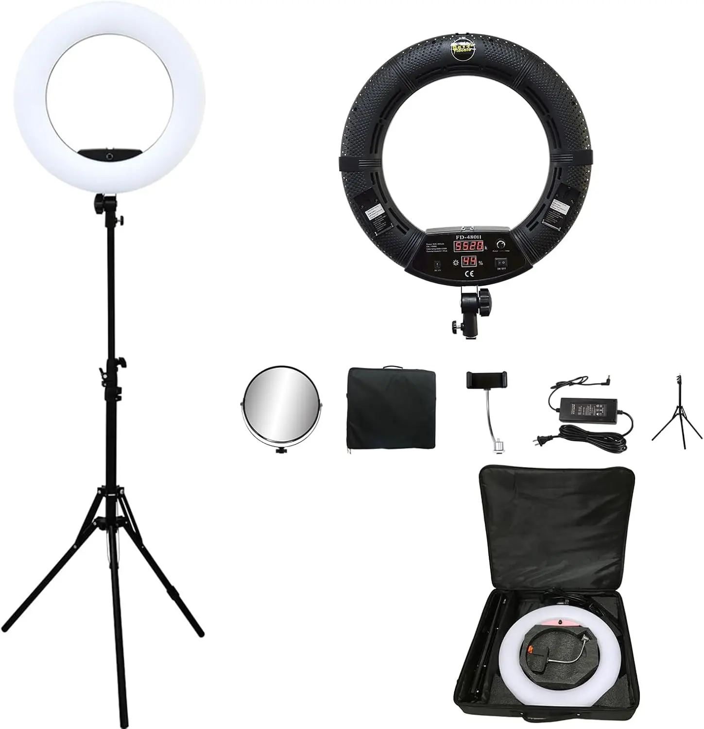 FD480 Ring Lamp 18 Inch LED Ri - Led Ring Light 18 ulasan dan harga