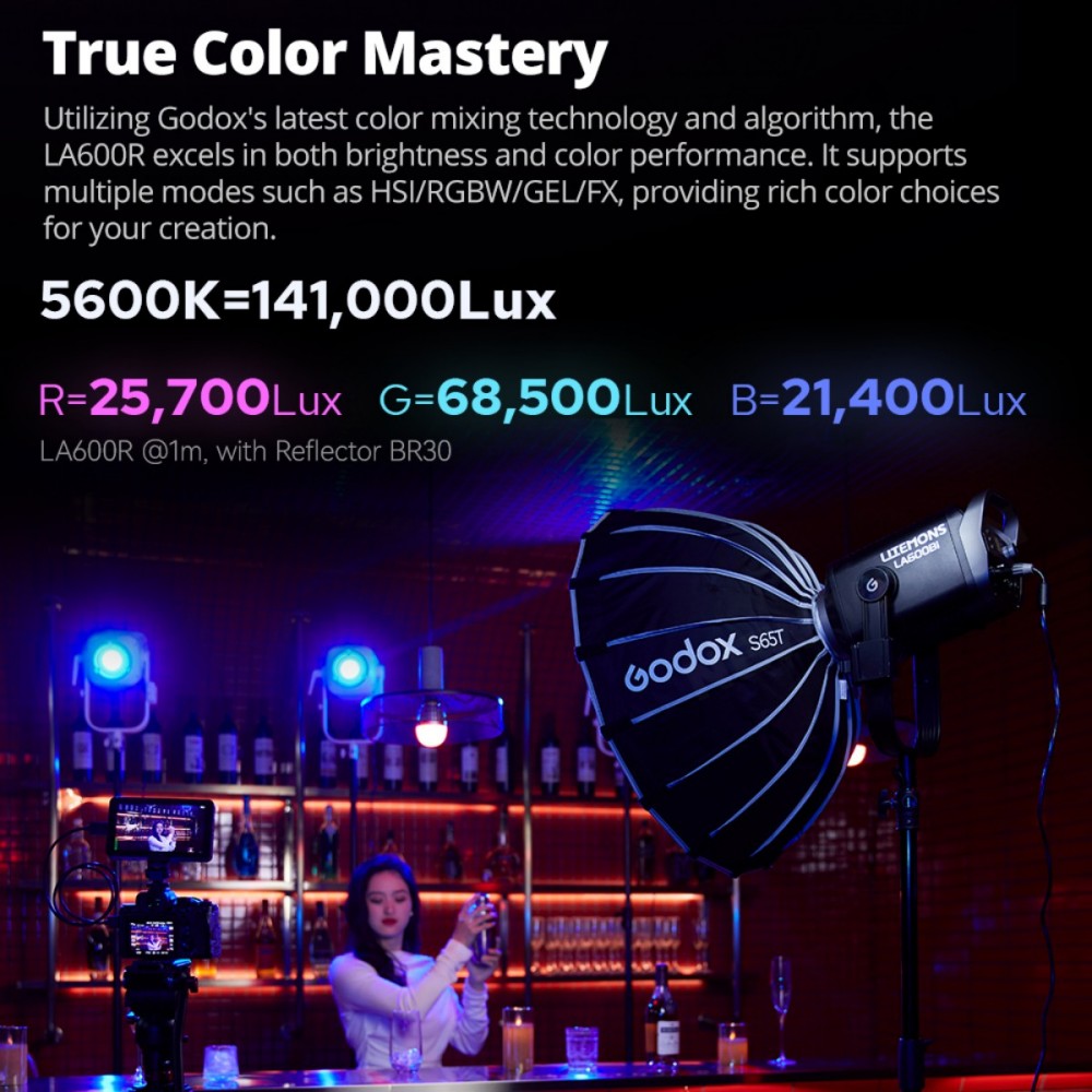 Godox LITEMONS LA600Bi LA600R  - Photography Lighting Godox ulasan dan harga
