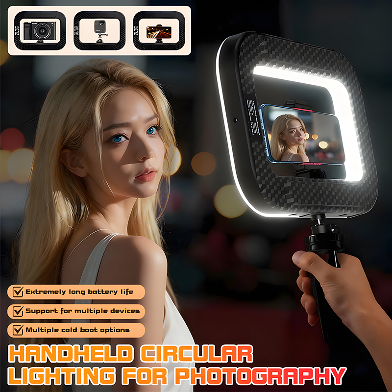 Roreta Handheld Ring LED Recha - Photography Artificial Lighting ulasan dan harga